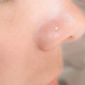Silver Zircon Stone Nose Stud Tiny Nose Stud, Silver Nose Stud, Nose Piercing/Nose Pin. 