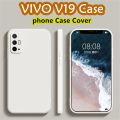 Original For VIVO V19 Silicone Full Cover Case Anti-fingerprint Phone Case Cover. 