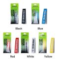 Creative Multi-color Badminton Racket Head Sticker PU Reduce Impact and Friction Frame Protective Tape Anti-collision Sport Supplies Racquet Frame Protector Sticker. 