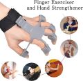Silicone Hand Grip Device Finger Exerciser Strengthener Stretcher. 