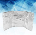 Fictory Anti Splatter Shield Guard, Cooking Frying Pan Oil Splash Screen Kitchen Cover Gas Stove Anti Splatter Shield Guard Protects Skin from Burns Keeps Kitchen Clean Printing Vegetables. 