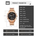 SKMEI Men Electronic Watch Dual Display Electronic Watch Multifunctional Waterproof Watch Fashion Business Style For Men 2049. 