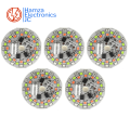 (Pack of 2/5) RGB 12W LED Chip 220V Direct  7 Color Changing LED Bulb Raw Material Direct On Light. 