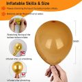 Pack of 24 - Latex Matte Finish Golden Balloons (Gold Premium Latex Balloons - Great for Kids, Adult Birthdays, Weddings, Receptions, Baby Showers, Water Fights, or Any Celebration). 