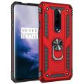 Shockproof Armor Case For OnePlus 7 Pro Phone Case Car Ring Stand Bumper Silicone Back Cover. 