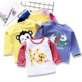 2022 Brand Xxx Boys Girls Sweatshirts Children's Long-sleeved T-shirt Baby Kids Cartoon Tops Fall Cotton O-Neck Bottoming. 