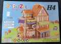 3D puzzle educational toy for kids | 3D Jigsaw Paper  House Assembling. 