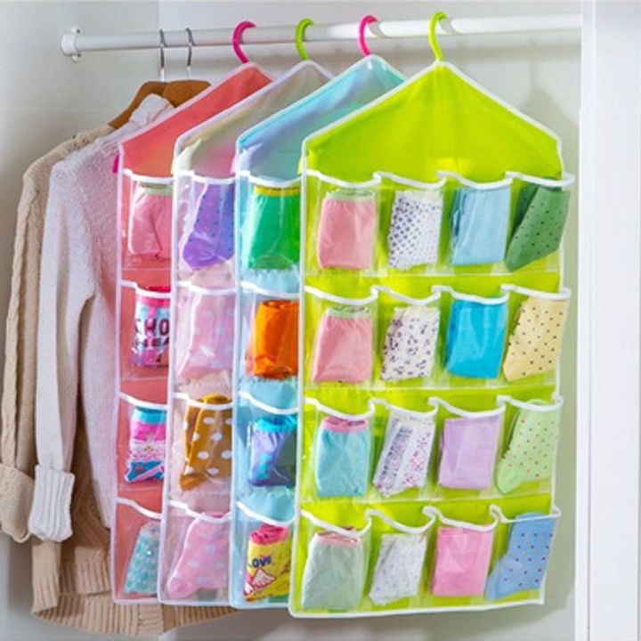 Pack%20of%203%2016%20Pockets%20Wall%20Wardrobe%20Hanging%20Organizer%20Socks%20Underwear%20Sundries%20Sorting%20Storage%20Bags%20Space%20Saver%20Wardrobe%20Organizer%20Bag%20-%20Image%204