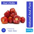 Red Chilies Powder | Sabit Gol Mirch | 100 Grams.. 