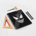 Venom Design Spiral Notebook Printed Customized Notebooks for University College and Best for Students cute Notebooks by Favourite Plus. 