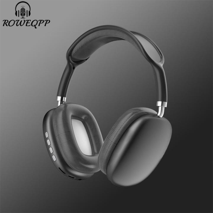 ROWEQPP P9 Pro Max Tws Wireless Headphones With Mic Noise Canceling Stereo