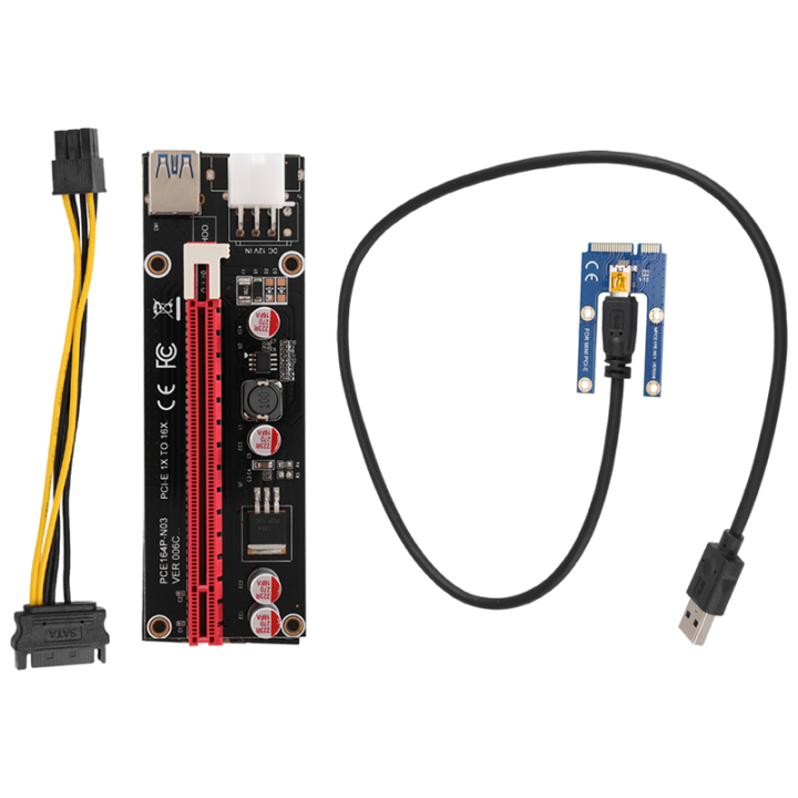 Mini PCIe to PCI Express 16X Riser for Laptop External Graphics Card ...