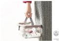 Cosmetic bag | Make up Organizer | Large Portable Pouch bag Waterproof transparent Travel Hanging multipurpose plastic Organizer Bag. 