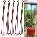 Pack Of 10 Plastic Plant Hanger - Hanger Hook Garden Pots Wall Hanging Plant Holder. 
