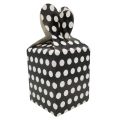 Black Polka Dot Goody Box - 7 x 4 Inch - Gift Box - Polka Dot Theme - Black - Unisex - Pack Of 10. 