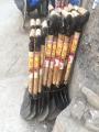 High Quality Garden Spade Shovel Belcha with Wooden Handle Heavy Duty Agricultural Tool Strong Wooden Handle For Digging. 