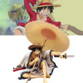 【Funny Bunny Toy Store】Livecity Toy One Piece Collectible Long-lasting Luffy Character Anime Figure Desktop Decor. 
