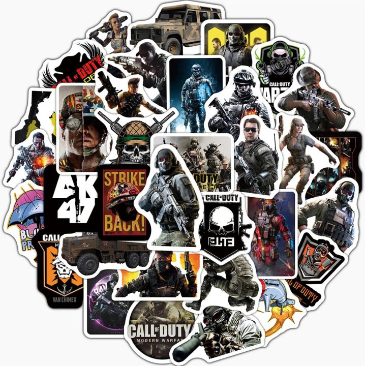 Call%20of%20Duty%20Warzone%20Ghost%20Advance%20Warfare%20Black%20Ops%20Game%20DIY%20Sticker%20Water%20Proof%20Decal%20Vinyl%20for%20Car%20Skateboard,%20Phone,%20Laptop,%20Luggage%20&%20Guitar%20%E2%80%93%2050%20Pieces%20-%20Image%204