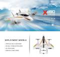 WLtoys XK X450 RC Airplane, 2.4G Remote Control 6 Channel Brushless Motor Aircraft, Vertical Takeoff LED RC Glider Fixed Wing Plane RTF. 