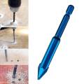 Crooked Tip Eccentric Drill Bit Durable Hex Shank for Ceramic Metal Cement. 