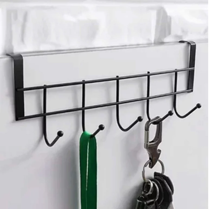 Over%20Door%20Hanger%20with%207%20Hooks%20metal%20hanger%20easy%20Install%20&%20remove%20Hanging%20Storage%20Rack%20for%20Hat,%20Coats,%20Purses,%20Scarves,%20Clothes,%20Jackets,%20Belt,%20towel,%20shirt%20nail%20free%20self%20adhesive%20-%20Image%203