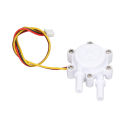 Water Flow Meter Sensor, DC 3.5-24V Flowmeter Switch Waterproof for Heater. 