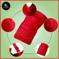 Soft Foam Padded Red Bras for Women with Adjustable Straps and Back Closure in Black, Beige, Pink and Rose Red Colors Fits A Cup and B Cups Available 32 to 42 Sizes Wireless Bra for Girls. 