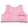 【Footprint】 Lovely Puberty Bra Kids Developmental Adolescents Girls Underwear Bras Children Vest Underclothes Sport Undies Clothes Bra 2022. 