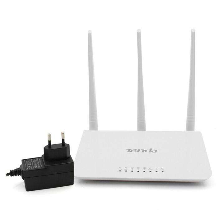 Tenda F3 Wireless (used branded) orignal WIFI Router Version 6 and Version 8 WI-FI Repeator Booster Extender WISP Home Network RJ45 4 Ports 300Mbps with Wireless Access Control IP based bandwidth control to assign bandwidth