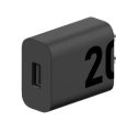 Motorola Turbo Power 20W Fast Charger with Micro USB/Type-C. 