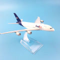 FEDEX EXPRESS Airline MODEL(16cm) PLANE AIRCRAFT Kids Toys  Alloy Metal. 
