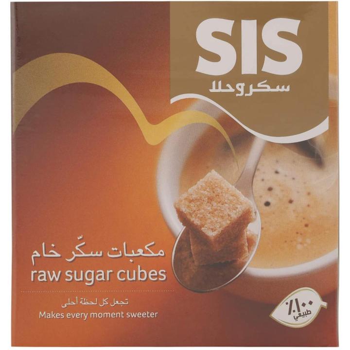 Sis Raw Sugar Cube 454 gm