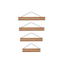 Magnetic Magnetic Poster Frame Poster Hanger Teak Wood Teak Wooden Hanging Scroll Multi-function Hanging Scroll Multi-function. 