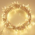 Wedding Lights Fairy Lights 100 LEDs 52 Ft Long String Outdoor Plug In Warm White - Pack of 4 Pcs. 