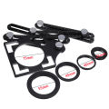 good helper 6-Fold Universal Angularizer Measuring Ruler Multi Angle Template Drill Hole Locator. 