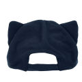Anime EVA Shikinami Asuka Rangure Asuka Risoli Cat Ear Polar Fleece Hat Cosplay Cap and Badge Cute Cosplay Accessories. 
