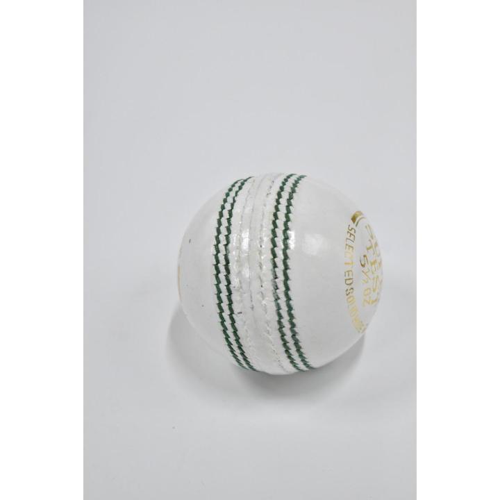 Super Test Cricket Hard Ball White