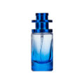 Gradient Glass Perfume Bottles Cylindrical Pressure Spray Bottle Screw Cosmetics Packing Oil Emulsion Bottles. 