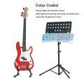 Bass Guitar Scale Chart Bass Guitar Fretboard Note Chart Simple Setup for 4 String Guitars. 