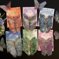 3D Golden Butterfly Mirror Wall Sticker Home Decoration (PACK OF 12). 