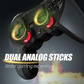 TERIOS Wireless Controller Compatible with PS4/PS4 Pro/PS4 Slim, Pro Controller with Built-in Speaker, Advanced Buttons Programming, Enhanced Dual Vibration/Turbo Auto Fire (Black). 