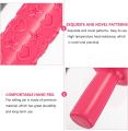Plastic Flower Heart Embossing Rolling Pin DIY Cookies Fondant Cake Dough Roller. 