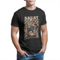 Sagat-Street Fighter T-Shirts Men Vs Game Casual Pure Cotton Tees Crewneck Short Sleeve T Shirts Printing Clothes. 