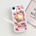 Linemond 3D Cute star Design Soft Silicone case for Xiaomi POCO C40 F4 M3 M3Pro M3 Pro 5G M4 Pro M4Pro X3 GT X3GT X3NFC X3Pro X4GT X4 Pro X5 5G X5Pro case. 