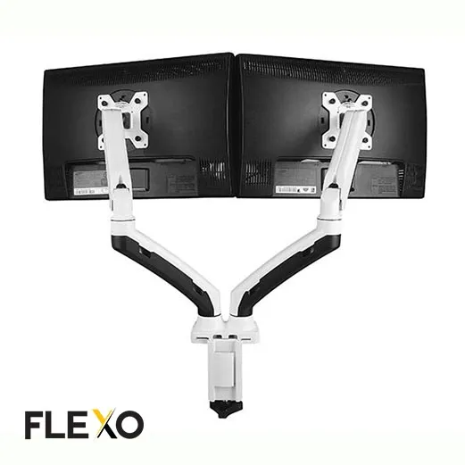 Flexo%20Ergonomic%20Dual%20LED%20Hydraulic%20Monitor%20Arm%20Stand%20%7C%20Desk%20Mount%20for%2013"%20to%2027"%20Screens%20with%20Tilt,%20Supports%20360%20Rotation%20-%20Image%205