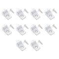 Zinc Alloy Glass Shelves Stand Bracket Nail Shelf Support Stud Cupboard Pegs Pin Cabinet Hold Plate Support. 