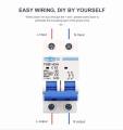 TOMZN MCB AC Circuit Breaker | 1P, 2P, 3P, and 4P | 230\400V  TOMZN AC Circuit Breaker.. 