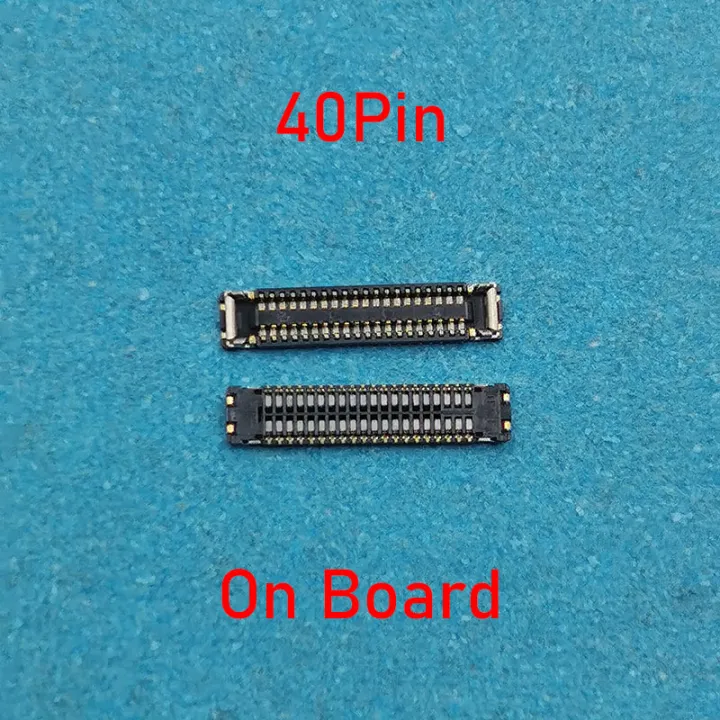 2pcs%2040Pin%20LCD%20Display%20FPC%20Connector%20On%20Motherboard%20for%20Xiaomi%20Redmi%20Note%207/Note%208/Note%207%20Pro/Note%208%20Pro%20Screen%20Flex%20Port%20-%20Image%202