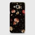 Dark Rose Vintage Flowers 3D Print Case For Samsung Galaxy Grand Prime Plus. 