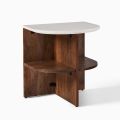C Shape Side Table - Contemporary Design - Laptop Stand, Couch Table - End Sofa Table - Living room Table. 